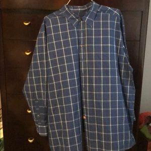 Me s blue button down